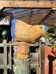 Totem Ceramic Sculpture for Garden and Indoor