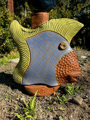 Odds Fish - Ceramic Totem Sculpture