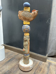 Small Totem Sculpture By Marc Zimmerman