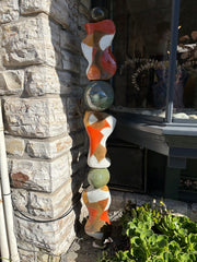 Abstract Totem Sculpture